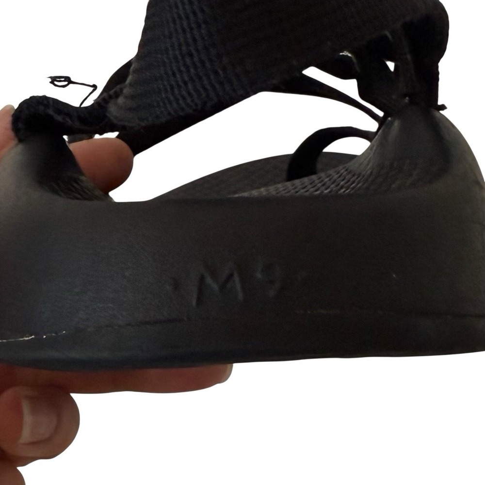 Chaco Z Cloud‎ Adjustable Strap Cushioned Black Sandal Men Size 9 S-4 - Picture 8 of 10